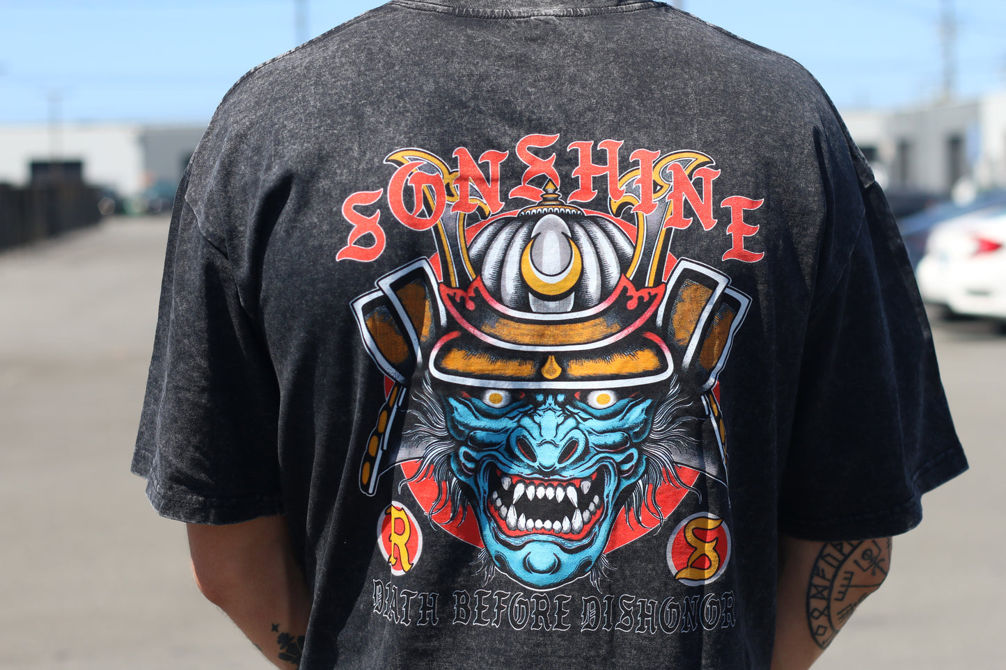 SONSHINE "DEATH BEFORE DISHONOR" TEE